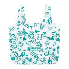 Background, Pattern, Sport Full Print Recycle Bag (l) by nateshop