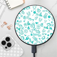 Background, Pattern, Sport Wireless Fast Charger(black) by nateshop