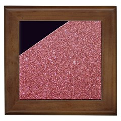 Abstract, Edge Style, Pink, Purple, Framed Tile