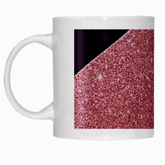 Abstract, Edge Style, Pink, Purple, White Mug by nateshop