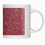 Abstract, Edge Style, Pink, Purple, White Mug Right