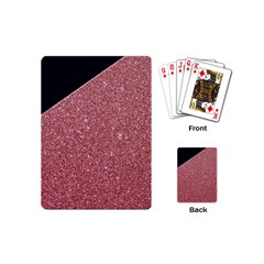 Abstract, Edge Style, Pink, Purple, Playing Cards Single Design (mini) by nateshop