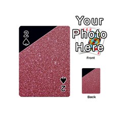 Abstract, Edge Style, Pink, Purple, Playing Cards 54 Designs (mini) by nateshop