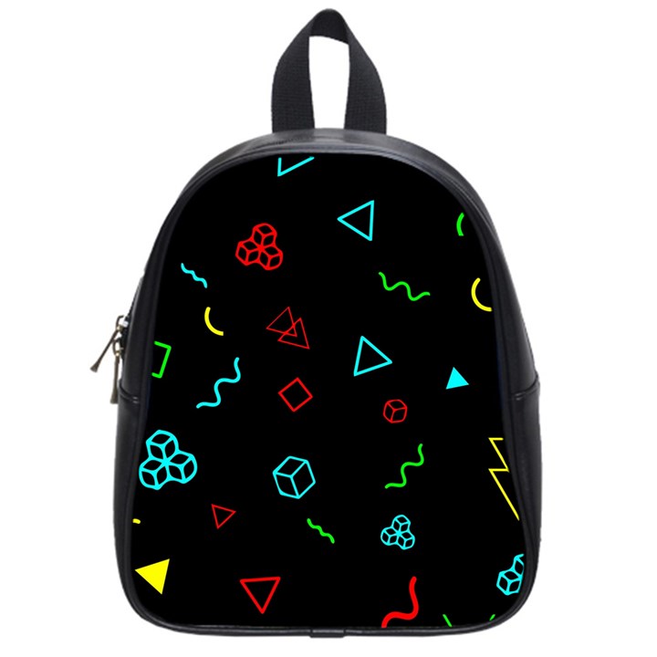 Black, Dark, Galaxy School Bag (Small)