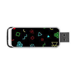 Black, Dark, Galaxy Portable Usb Flash (one Side) by nateshop