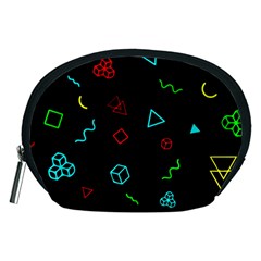 Black, Dark, Galaxy Accessory Pouch (medium) by nateshop