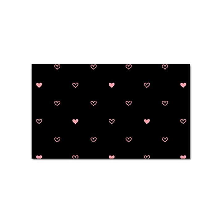 Heart, Background Sticker Rectangular (100 pack)