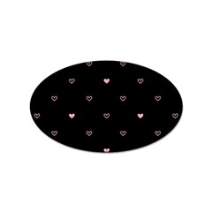 Heart, Background Sticker Oval (10 Pack) by nateshop