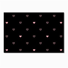 Heart, Background Postcard 4 x 6  (pkg Of 10) by nateshop