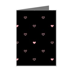 Heart, Background Mini Greeting Card by nateshop