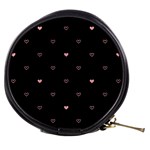 Heart, Background Mini Makeup Bag Front