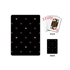 Heart, Background Playing Cards Single Design (mini) by nateshop