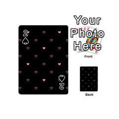 Heart, Background Playing Cards 54 Designs (mini) by nateshop