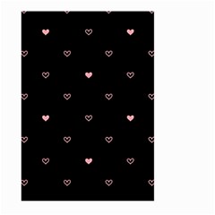 Heart, Background Large Garden Flag (two Sides) by nateshop