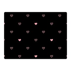 Heart, Background Two Sides Premium Plush Fleece Blanket (mini) by nateshop