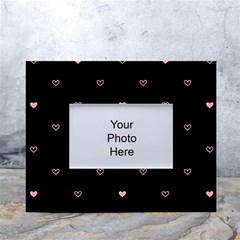 Heart, Background White Tabletop Photo Frame 4 x6  by nateshop