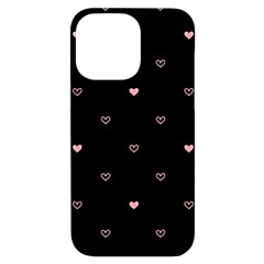 Heart, Background Iphone 14 Pro Max Black Uv Print Case by nateshop