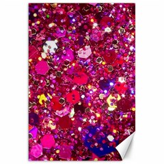 Pink Glitter, Cute, Girly, Glitter, Pink, Purple, Sparkle Canvas 20  X 30  by nateshop