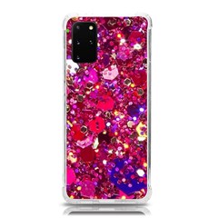 Pink Glitter, Cute, Girly, Glitter, Pink, Purple, Sparkle Samsung Galaxy S20plus 6 7 Inch Tpu Uv Case by nateshop