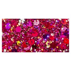 Pink Glitter, Cute, Girly, Glitter, Pink, Purple, Sparkle Banner And Sign 6  X 3  by nateshop