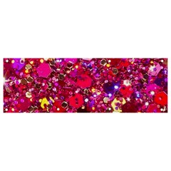 Pink Glitter, Cute, Girly, Glitter, Pink, Purple, Sparkle Banner And Sign 9  X 3  by nateshop