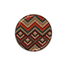 Fabric Abstract Pattern Fabric Textures, Geometric Hat Clip Ball Marker by nateshop