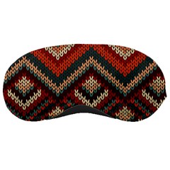 Fabric Abstract Pattern Fabric Textures, Geometric Sleep Mask by nateshop