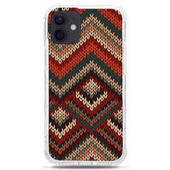 Fabric Abstract Pattern Fabric Textures, Geometric Iphone 12 Mini Tpu Uv Print Case	 by nateshop