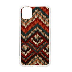 Fabric Abstract Pattern Fabric Textures, Geometric Iphone 11 Tpu Uv Print Case by nateshop