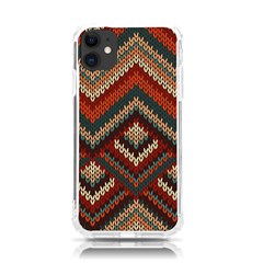 Fabric Abstract Pattern Fabric Textures, Geometric Iphone 11 Tpu Uv Print Case by nateshop