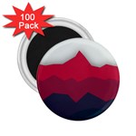 Minimalistic Colours, Minimal Colours, Pattern, Stoche 2.25  Magnets (100 pack)  Front