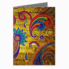 Pattern, Abstract Pattern, Colorful, Greeting Card by nateshop