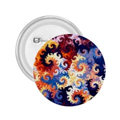 Spirals, Colorful, Pattern, Patterns, Twisted 2 25  Buttons by nateshop