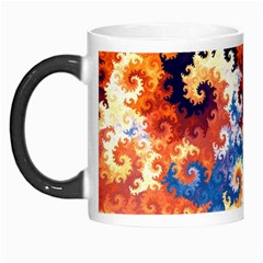 Spirals, Colorful, Pattern, Patterns, Twisted Morph Mug by nateshop