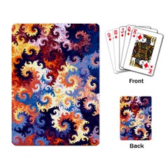 Spirals, Colorful, Pattern, Patterns, Twisted Playing Cards Single Design (rectangle) by nateshop