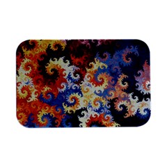 Spirals, Colorful, Pattern, Patterns, Twisted Open Lid Metal Box (silver)   by nateshop