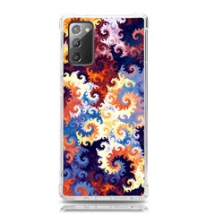 Spirals, Colorful, Pattern, Patterns, Twisted Samsung Galaxy Note 20 Tpu Uv Case by nateshop