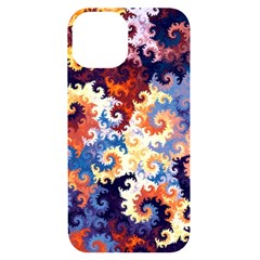 Spirals, Colorful, Pattern, Patterns, Twisted Iphone 14 Black Uv Print Case by nateshop