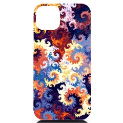 Spirals, Colorful, Pattern, Patterns, Twisted Iphone 14 Plus Black Uv Print Case by nateshop