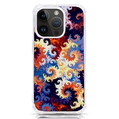 Spirals, Colorful, Pattern, Patterns, Twisted Iphone 14 Pro Tpu Uv Print Case by nateshop