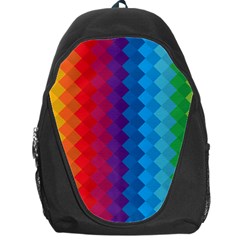 Rainbow Beautiful Seamless Pattern Backpack Bag by Cemarart