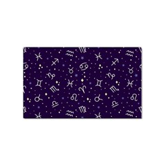 Zodiac Symbols Sign And Stars Pattern Seamless Pattern Sticker Rectangular (10 Pack) by Cemarart