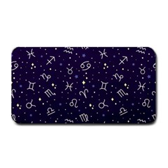 Zodiac Symbols Sign And Stars Pattern Seamless Pattern Medium Bar Mat by Cemarart