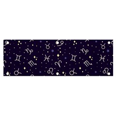 Zodiac Symbols Sign And Stars Pattern Seamless Pattern Banner And Sign 6  X 2  by Cemarart