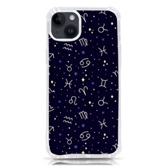 Zodiac Symbols Sign And Stars Pattern Seamless Pattern Iphone 14 Plus Tpu Uv Print Case by Cemarart