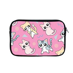 Cute Animal Little Cat Seamless Pattern Apple Macbook Pro 13  Zipper Case by Cemarart