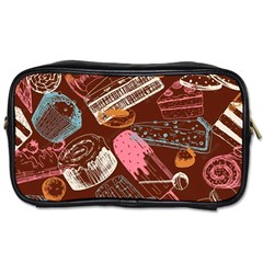 Sweet Food Seamless Pattern Toiletries Bag (two Sides) by Cemarart