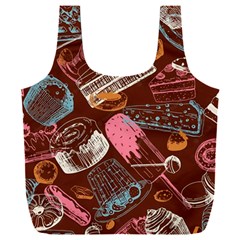 Sweet Food Seamless Pattern Full Print Recycle Bag (xxl) by Cemarart