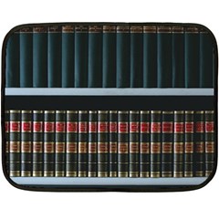 Books Bookshelf Library Education Two Sides Fleece Blanket (mini) by Grandong