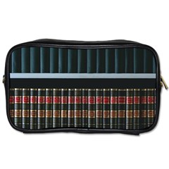 Books Bookshelf Library Education Toiletries Bag (two Sides) by Grandong